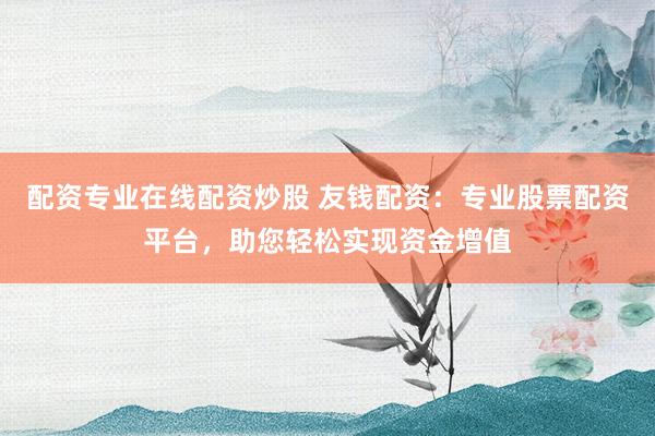 配资专业在线配资炒股 友钱配资：专业股票配资平台，助您轻松实现资金增值