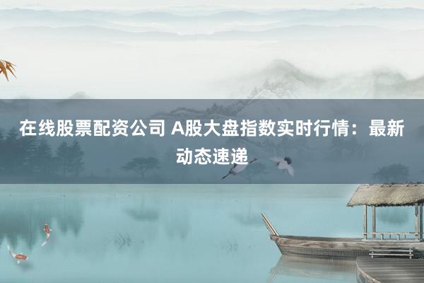 在线股票配资公司 A股大盘指数实时行情：最新动态速递
